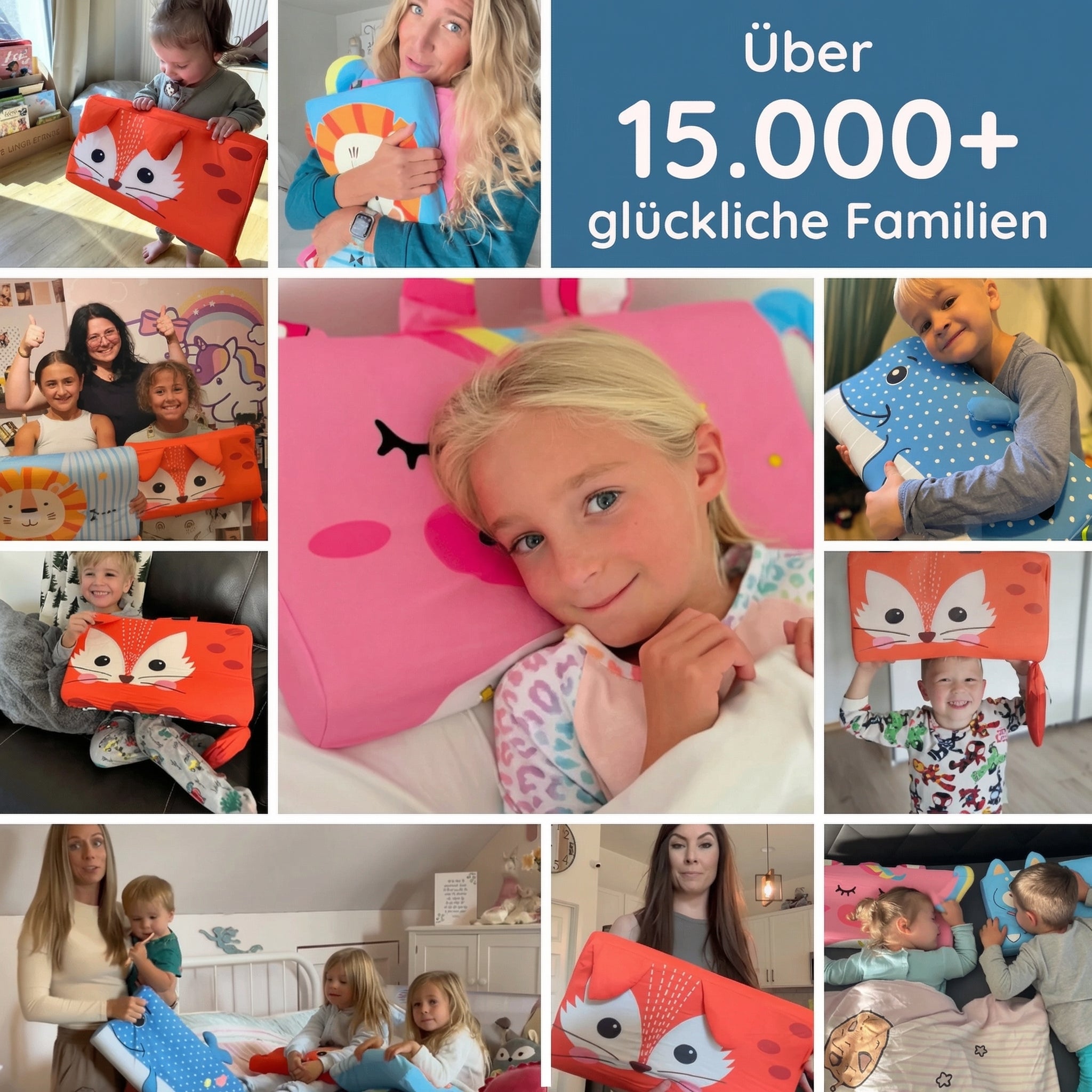 Kuschelkumpel - Kinderkopfkissen